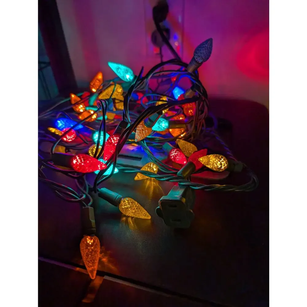 Indoor/Outdoor Christmas Lights-Snowflakes and Other